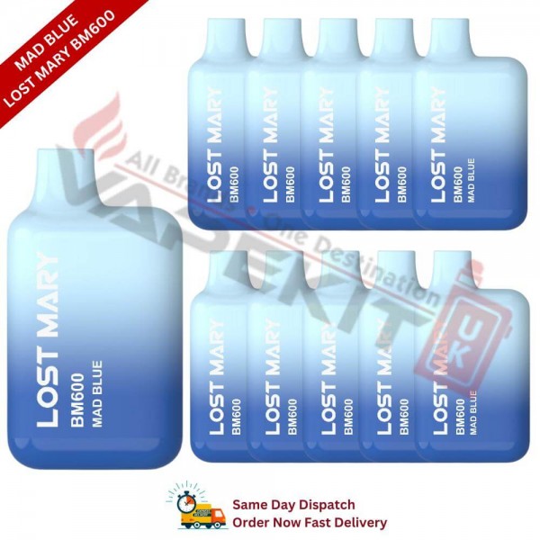 MAD Blue Lost Mary BM600 Prefilled Vape