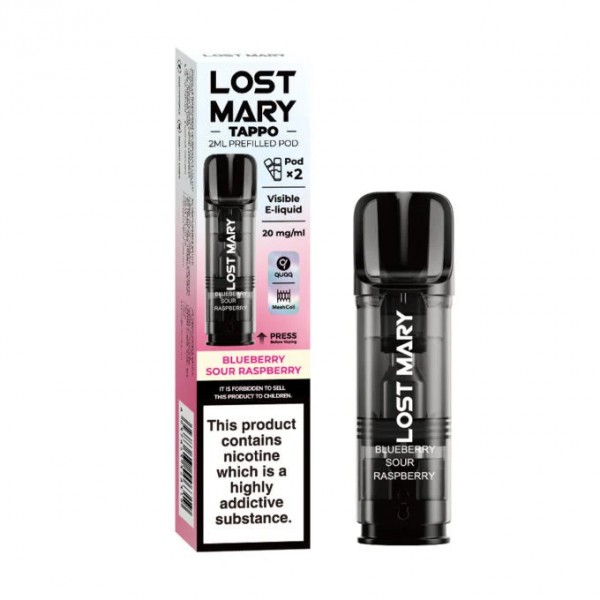 Lost Mary Tappo Pod Blueberry Sour Raspberry