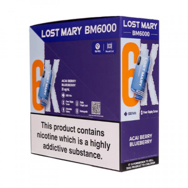 Lost Mary BM6000 Prefilled Vape Pack of 5