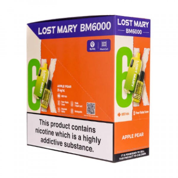 Lost Mary BM6000 Prefilled Vape Pack of 5