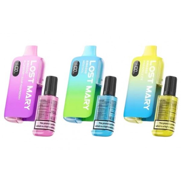 Lost Mary BM6000 Puffs Prefilled Pod Vape Kit