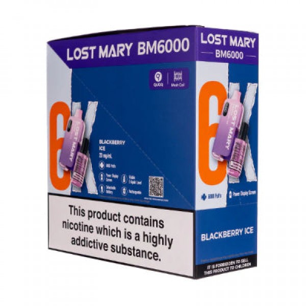 Lost Mary BM6000 Prefilled Vape Pack of 5