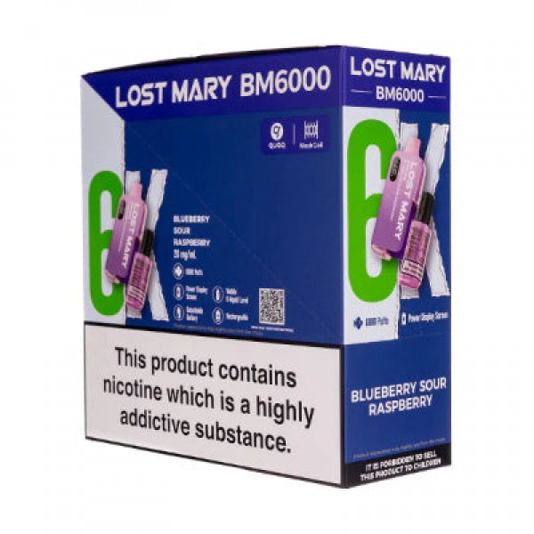 Lost Mary BM6000 Prefilled Vape Pack of 5