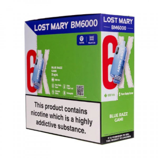 Lost Mary BM6000 Prefilled Vape Pack of 5
