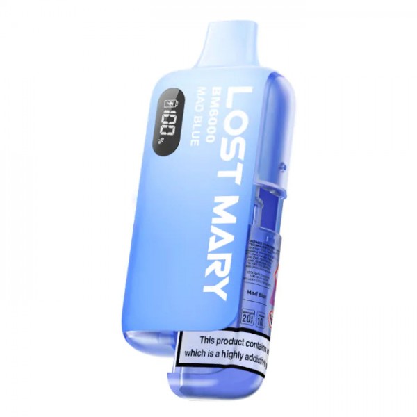 Lost Mary BM6000 Mad Blue: Prefilled Pod Kit Only 