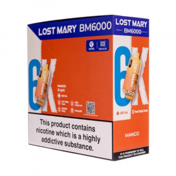 Lost Mary BM6000 Prefilled Vape Pack of 5
