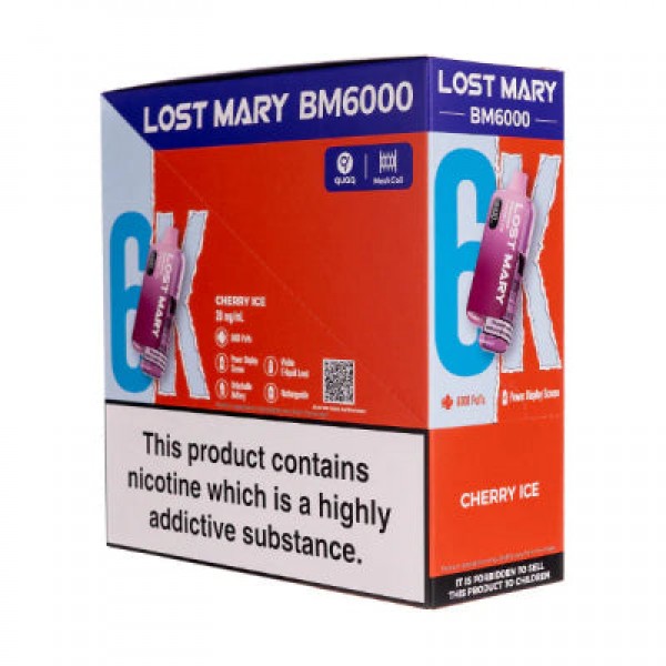 Lost Mary BM6000 Prefilled Vape Pack of 5