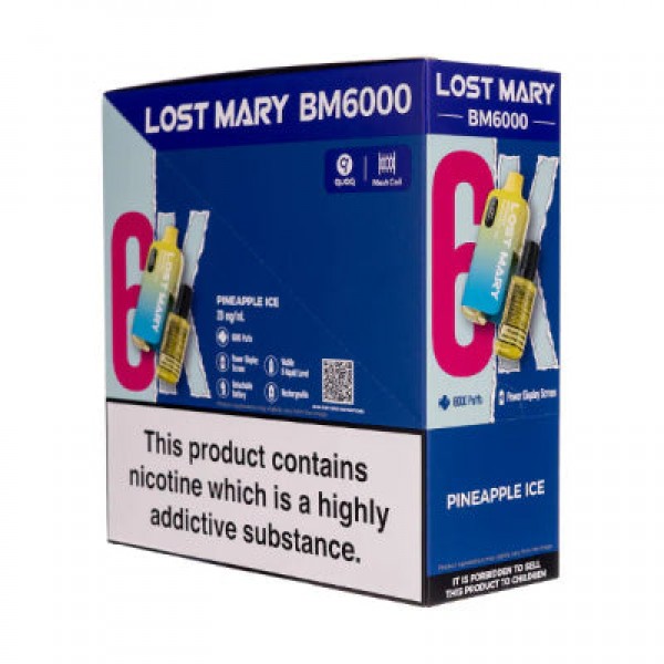 Lost Mary BM6000 Prefilled Vape Pack of 5