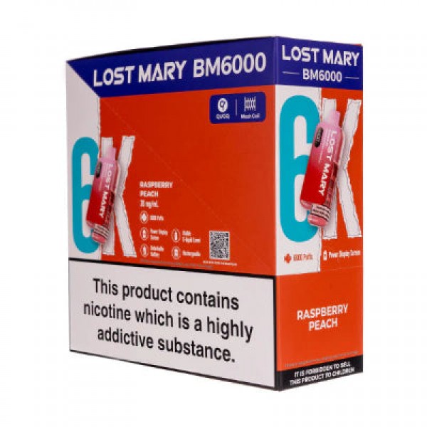 Lost Mary BM6000 Prefilled Vape Pack of 5