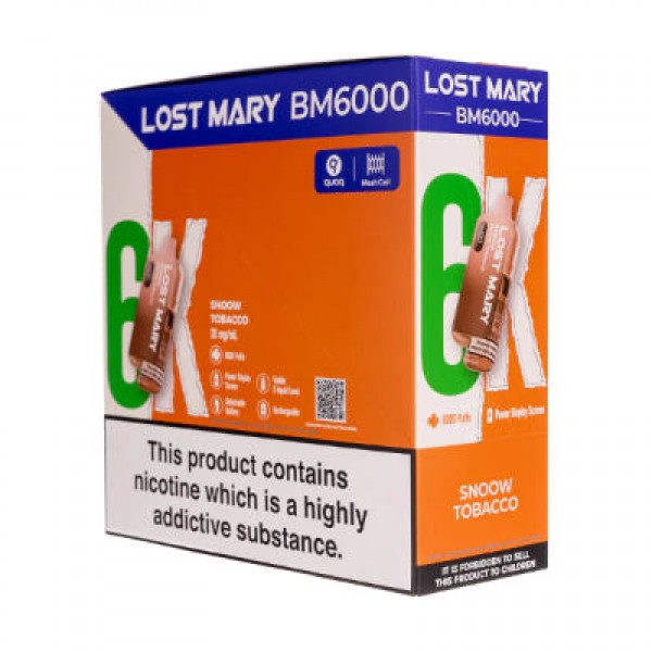 Lost Mary BM6000 Blueberry Sour Raspberry Prefilled Pod Vape Kit
