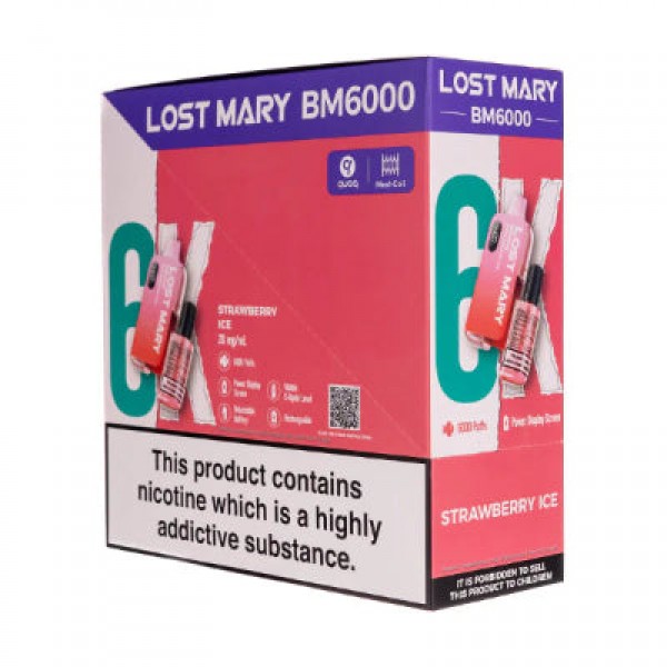 Lost Mary BM6000 Prefilled Vape Pack of 5