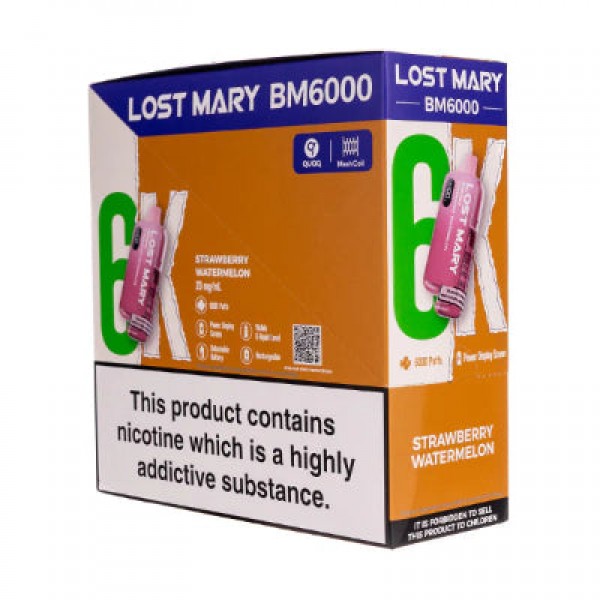 Lost Mary BM6000 Prefilled Vape Pack of 5