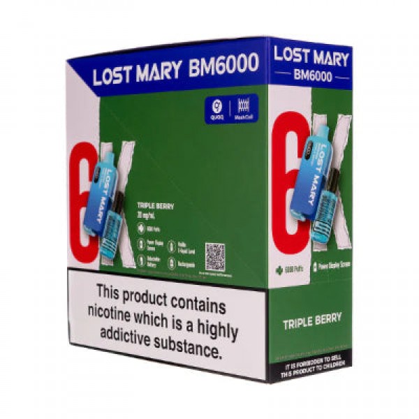Lost Mary BM6000 Prefilled Vape Pack of 5