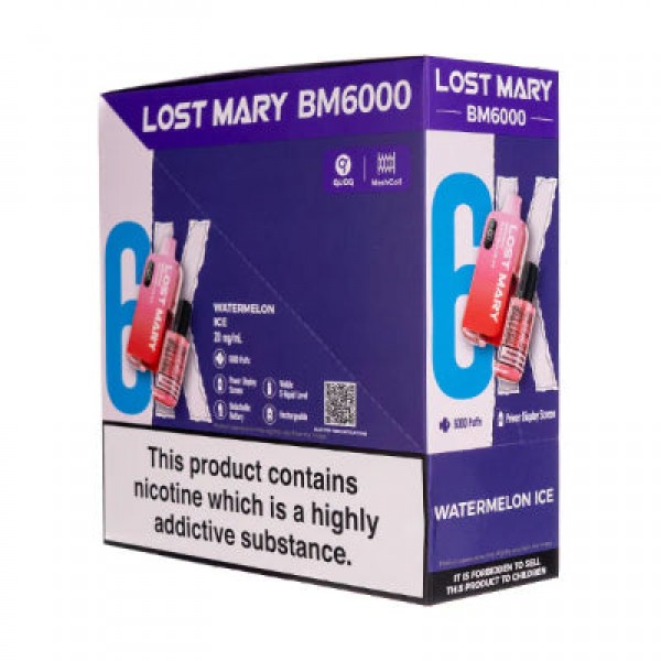 Lost Mary BM6000 Prefilled Vape Pack of 5