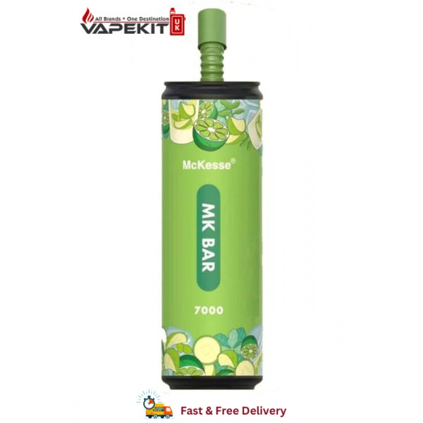 Lime Mojito MK Bar 7000 Puffs Prefilled Vape Device