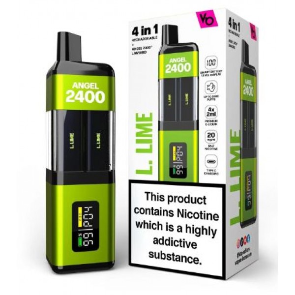 Lemon Lime Angel 2400 Prefilled by Vapes Bars