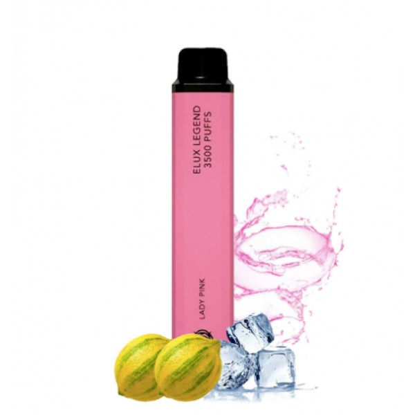 Lady Pink Elux Legend 3500 Prefilled Vape Kit UK (Box of 10)