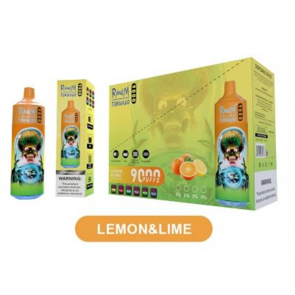 Lemon & Lime RANDM TORNADO VAPE 9000 PUFFS