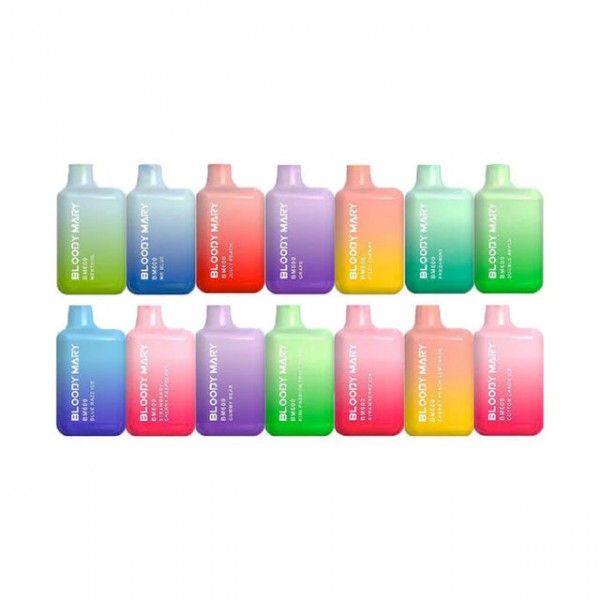 Lemon & Lime Bloody Mary 600 Puff Box of 10