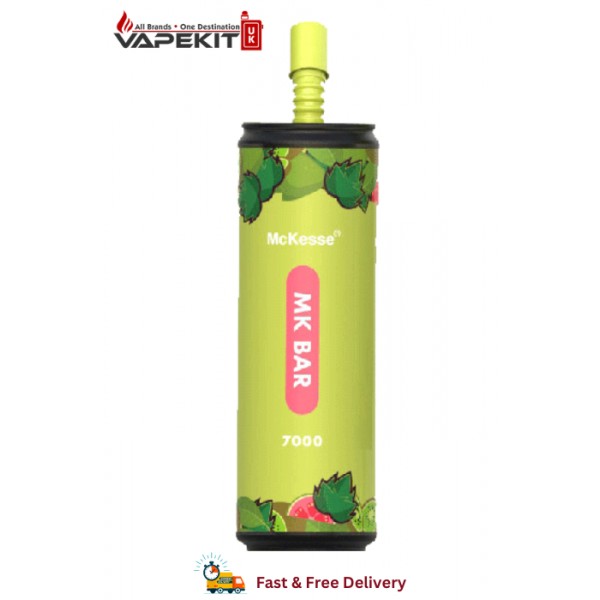 Kiwi Guava MK Bar 7000 Puffs Prefilled Vape Device