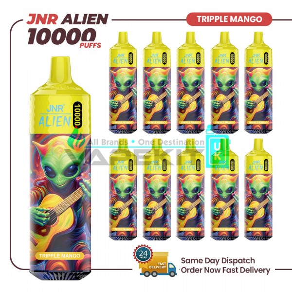 JNR Alien Triple Mango 10k Puffs Prefilled Vape