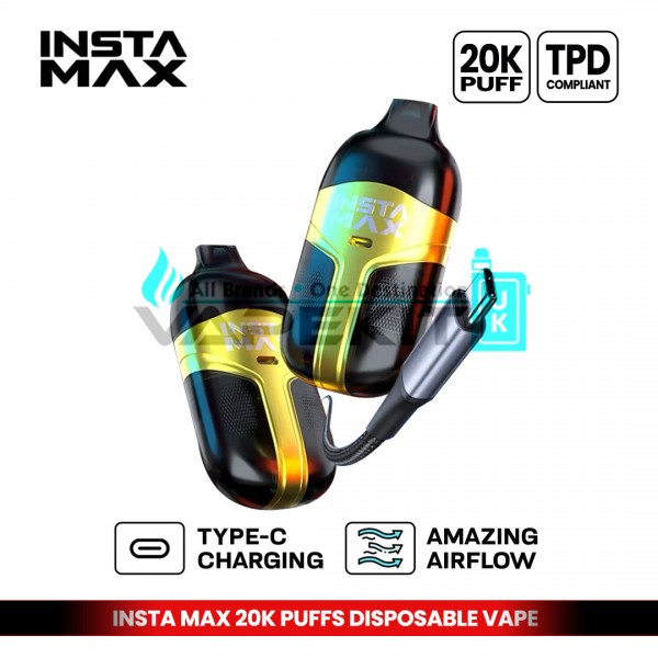 InstaMax 20000 Puffs Prefilled Vape Pod Device