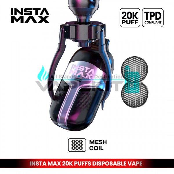 InstaMax 20000 Puffs Prefilled Vape Pod Device
