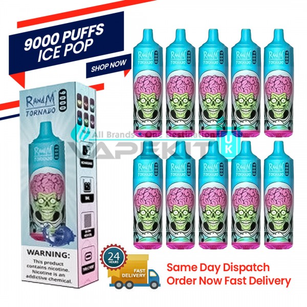 Ice Pop Randm Tornado 9000 Puff Bar