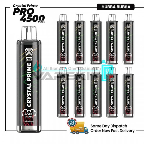 Hubba Bubba Crystal Prime Pro 4500 Prefilled Vape Pod Device