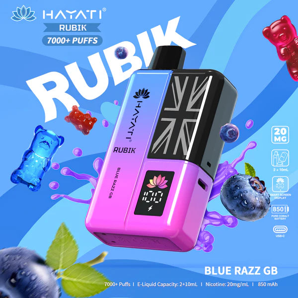 Hayati Rubik 7000 Prefilled Vape Kit