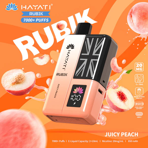Hayati Rubik 7000 Prefilled Vape Kit