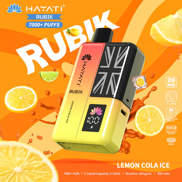 Hayati Rubik 7000 Prefilled Vape Kit