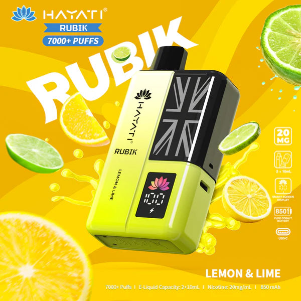 Hayati Rubik 7000 Prefilled Vape Kit