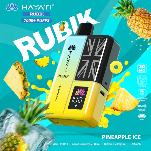 Hayati Rubik 7000 Prefilled Vape Kit