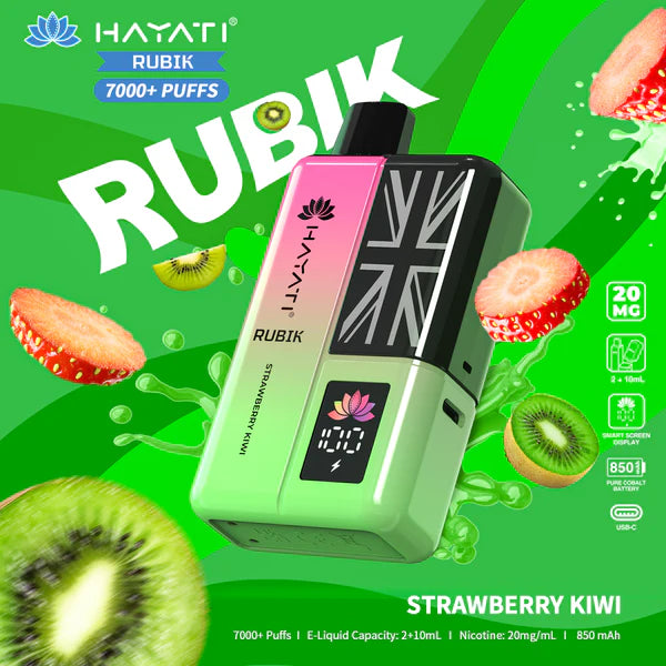 Hayati Rubik 7000 Prefilled Vape Kit