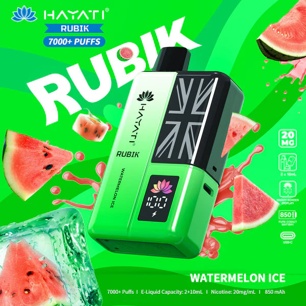 Hayati Rubik 7000 Prefilled Vape Kit
