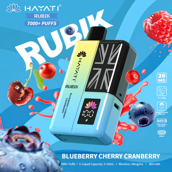 Hayati Rubik 7000 Prefilled Vape Kit