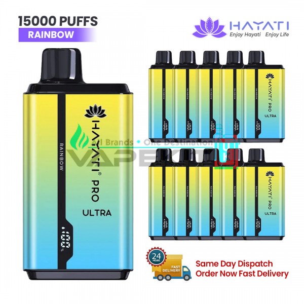 Hayati Pro Ultra 15000 Puffs Prefilled Vape (Just 