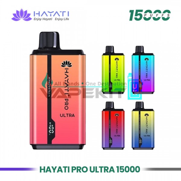 Hayati Pro Ultra 15000 Box of 10 -