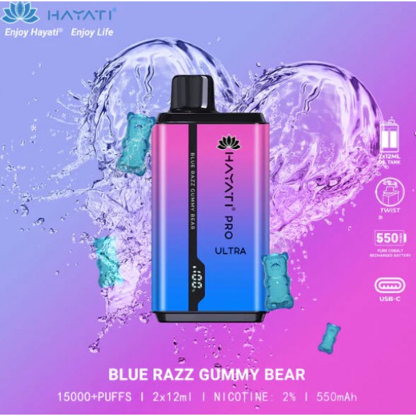 Hayati Pro Ultra 15000 Box of 5