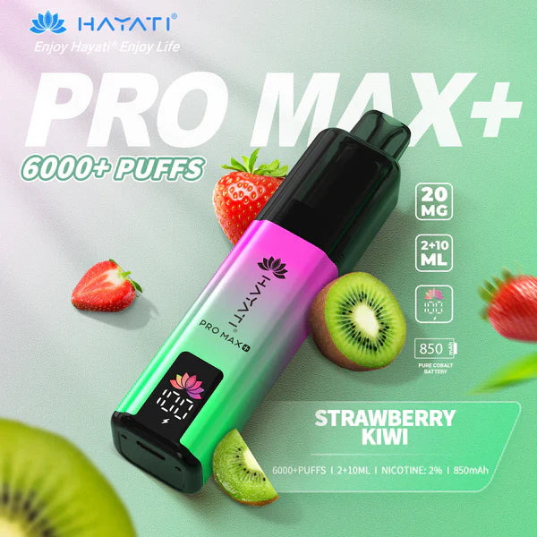 Hayati Pro Max+ 6000 Puffs Box of 5 (Just 