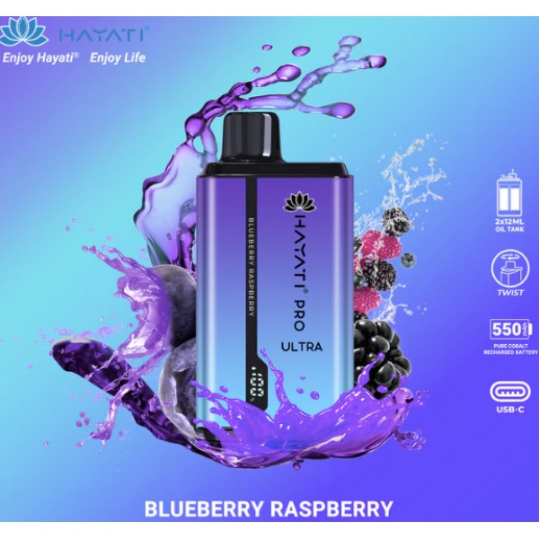 Hayati Pro Ultra 15000 Puffs Prefilled Vape (Just 