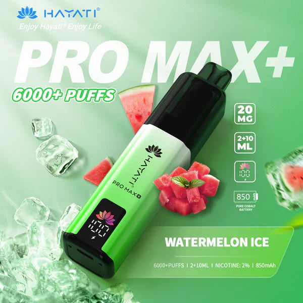 Hayati Pro Max+ 6000 Puffs Box of 5 (Just 