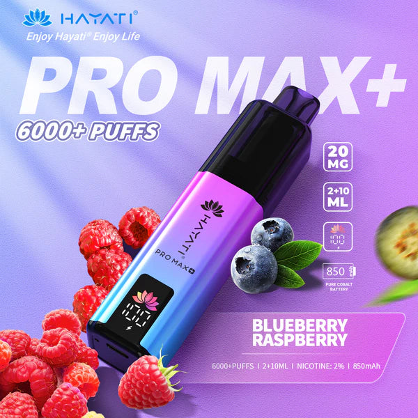 Hayati Pro Max Plus 6000 Puffs (Just 