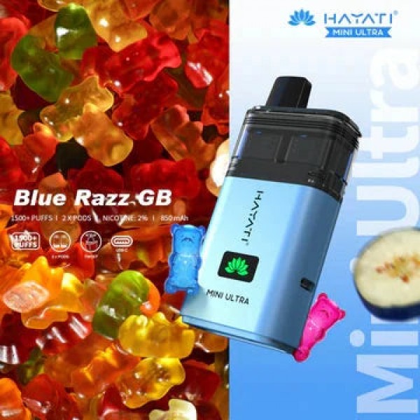 Hayati Mini Ultra 1500 Prefilled Vape (Box of 5)
