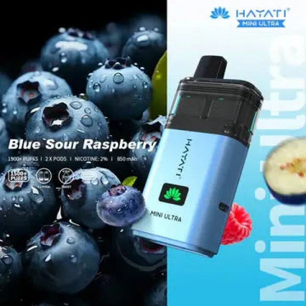 Hayati Mini Ultra 1500 Prefilled Vape (Box of 5)