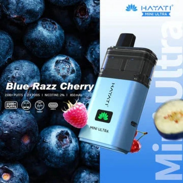 Hayati Mini Ultra 1500 Prefilled Vape (Box of 5)