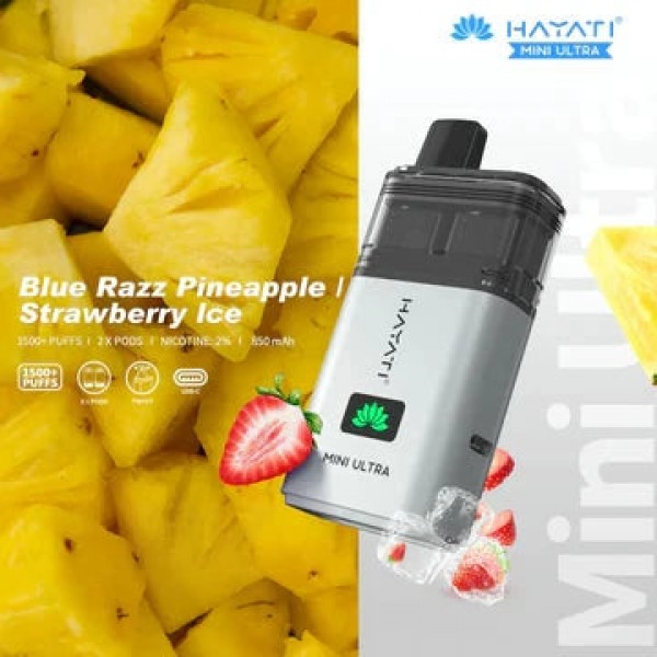 Hayati Mini Ultra 1500 Prefilled Vape (Box of 5)