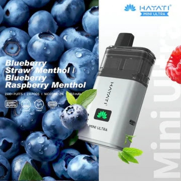 Hayati Mini Ultra 1500 Prefilled Vape (Box of 5)