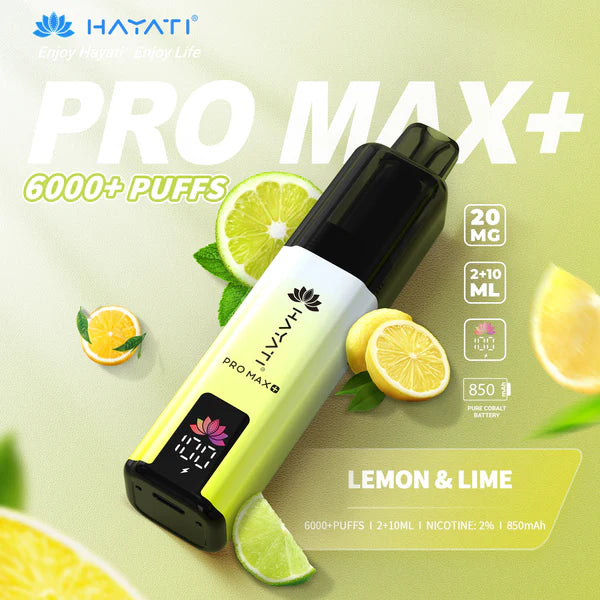 Hayati Pro Max Plus 6000 Puffs (Just 